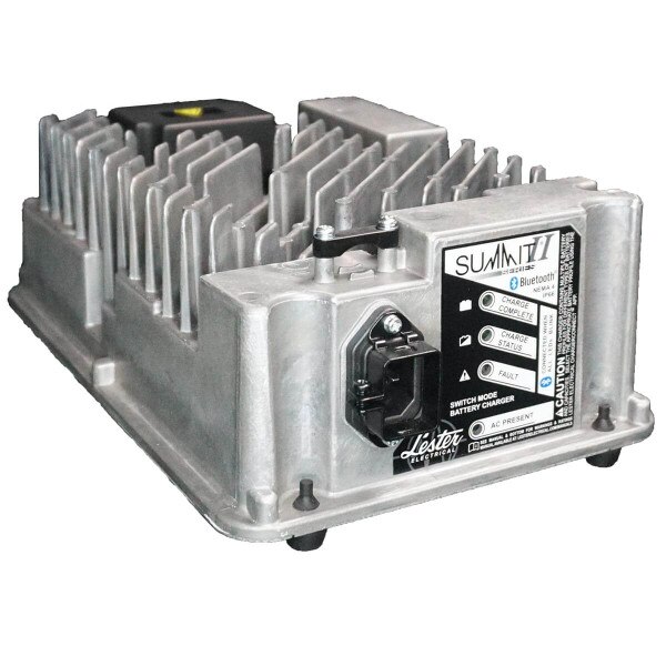 Top View: 650W SUMMIT SERIES II - 36-48V/13.5A switch mode (high frequency) industrial battery charger